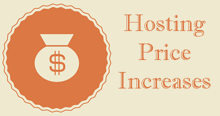 Hosting Price Increase